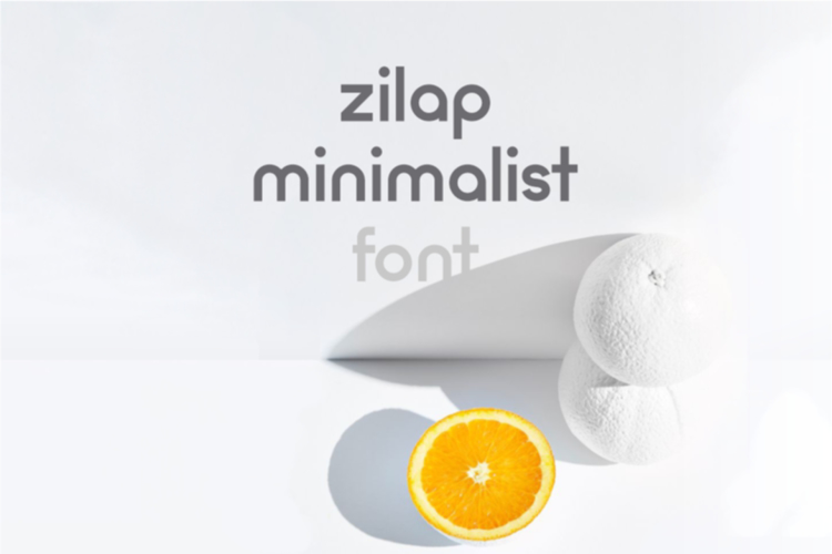 Zilap Minimalist Font