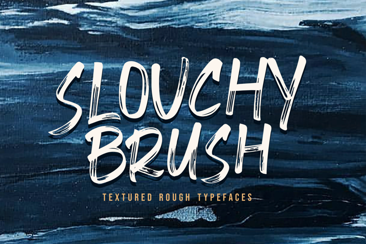Slouchy Brush Fonts