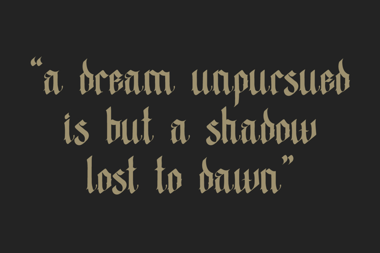 Preview of Moctavo Font