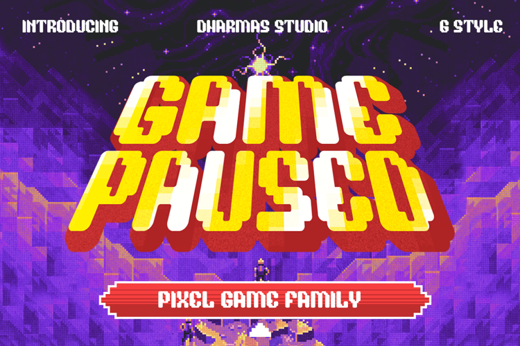 Game Paused Font