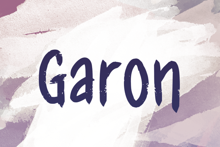 g Garon Font