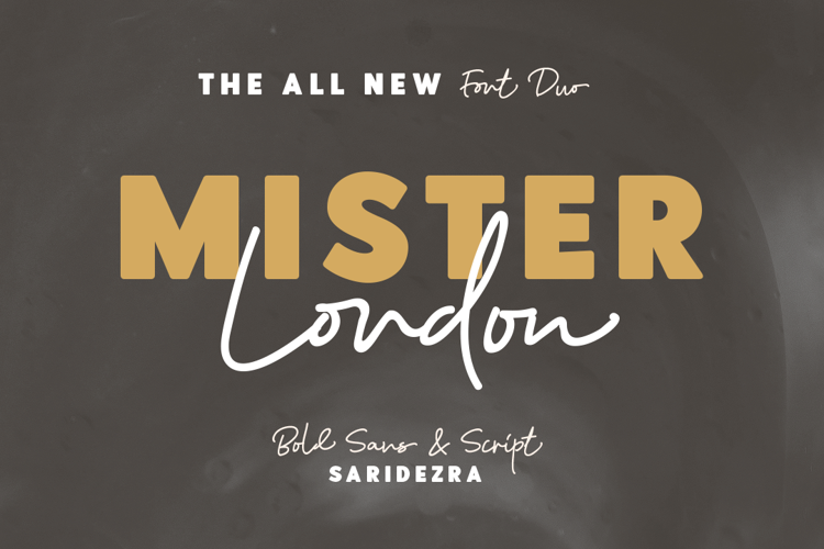 Mister London Script Font
