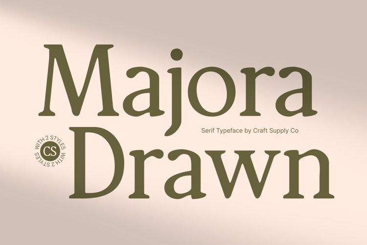 Preview of CS Majora Drawn Font