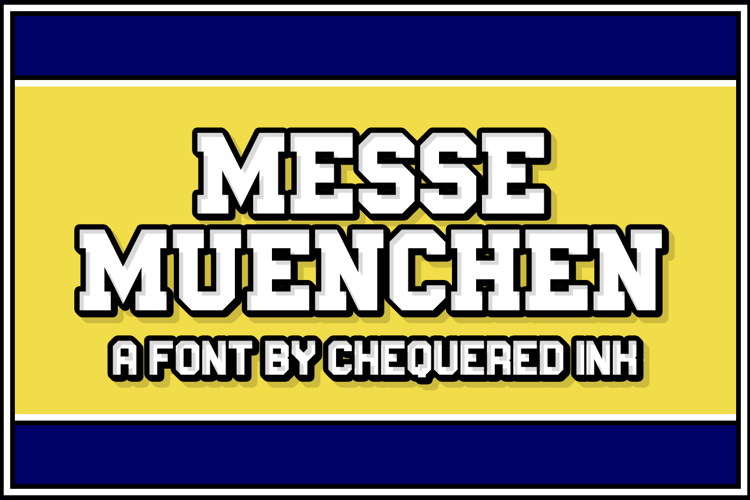 Messe Muenchen Font