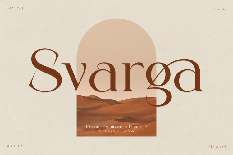 Svarga Font