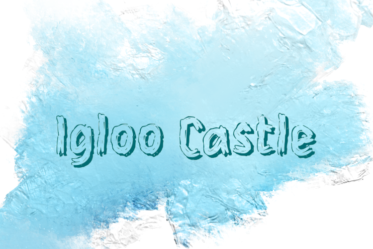 i Igloo Castle Font