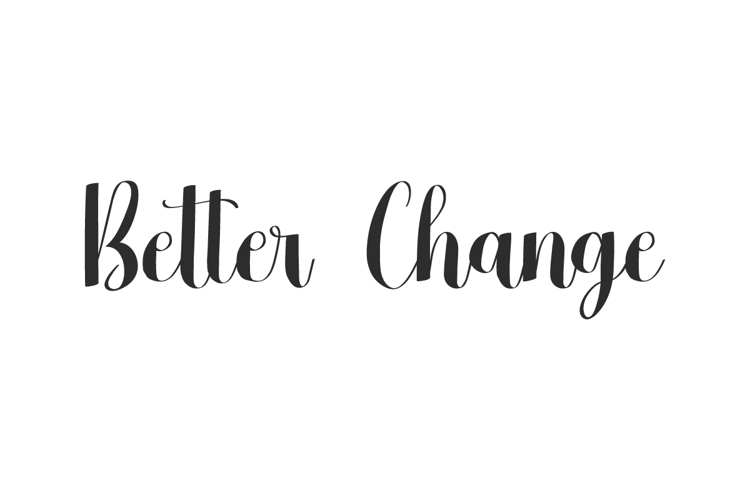 Better Change Font