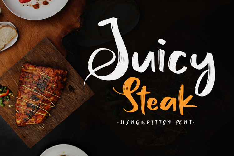 Juicy Steak Font