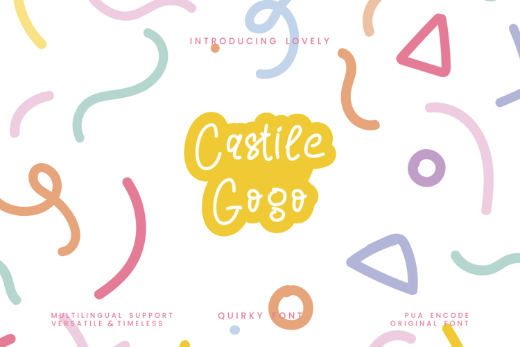 Castile Gogo Font