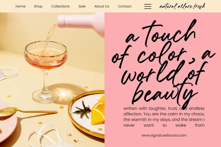 Preview of Chastel Reid Font