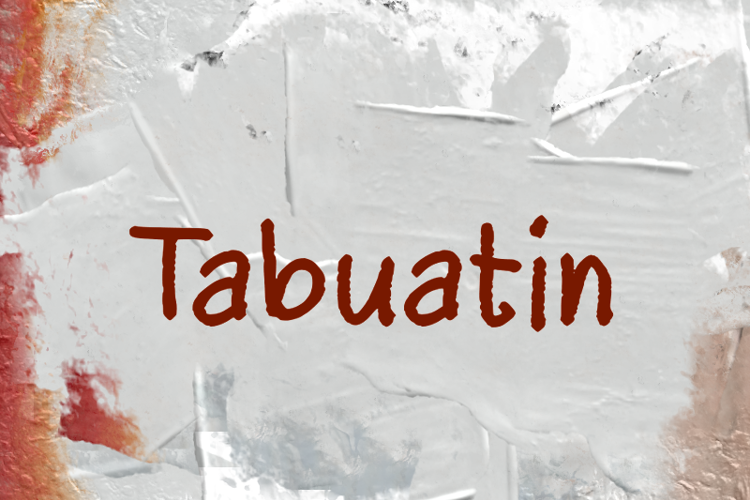 t Tabuatin Font