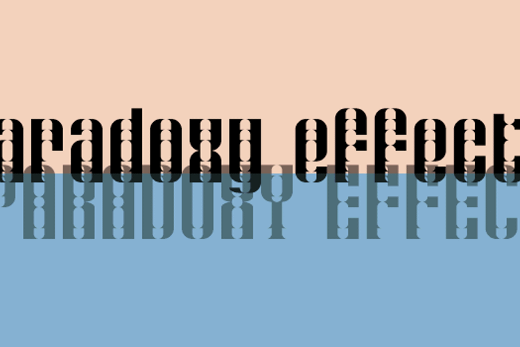 Paradoxy Effect Font