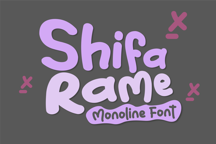 Shifa Rame Font