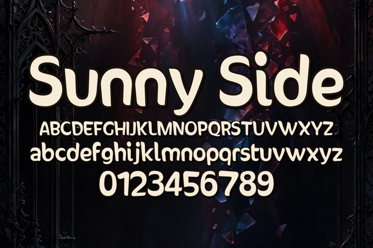 Preview of Sunny Side Font