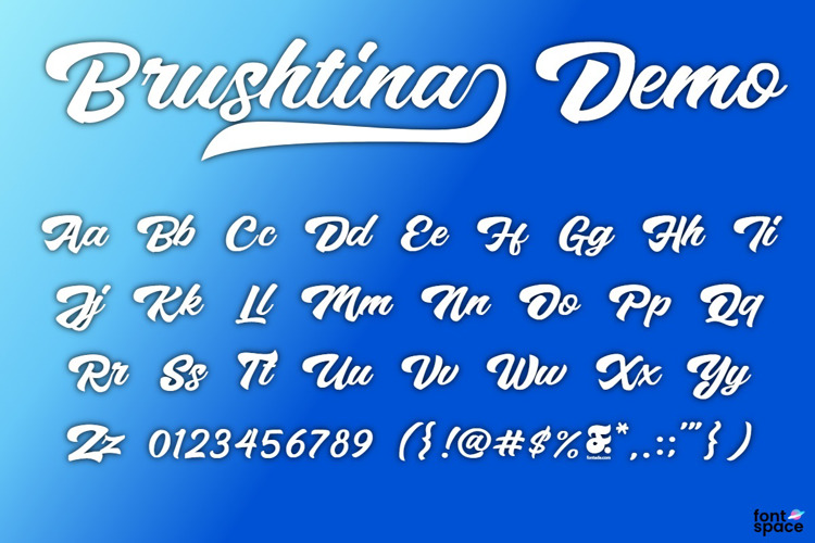 Brushtina Font