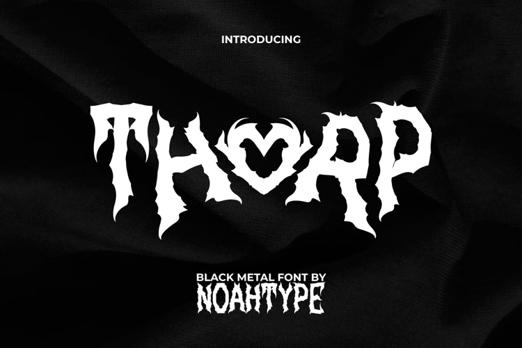Preview of Thorp Font