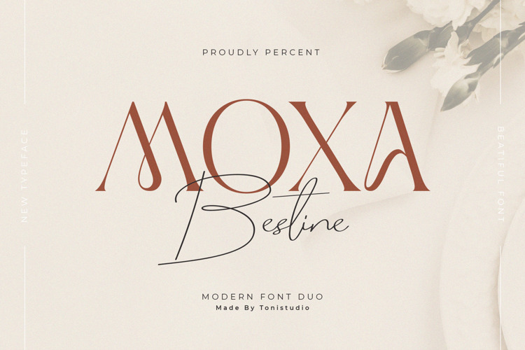 Preview of MOXA Bestine Font