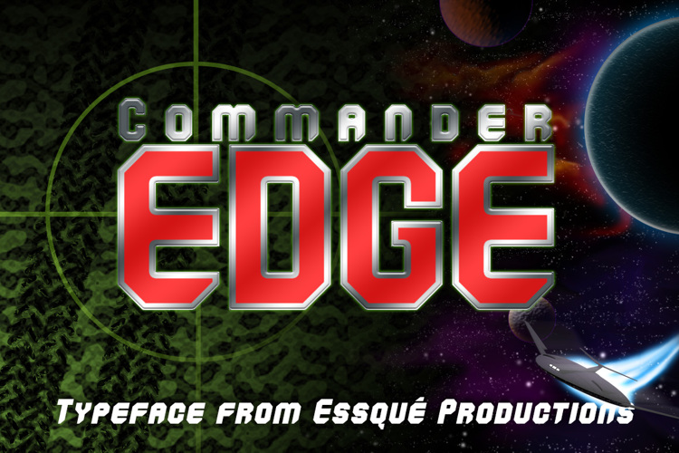 Commander Edge Font