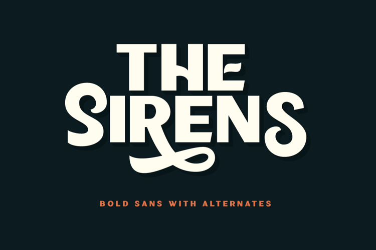 Sirens Font