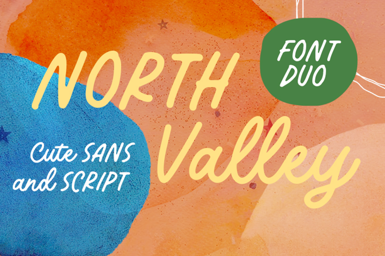 North Valley Font Duo
