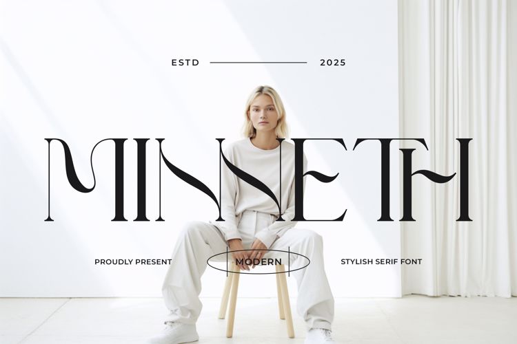 Preview of Minneth Font