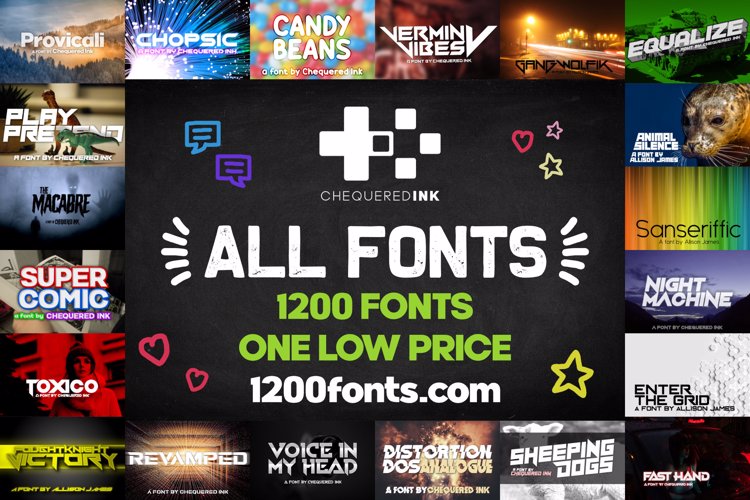 Preview of Minecraft Evenings Font