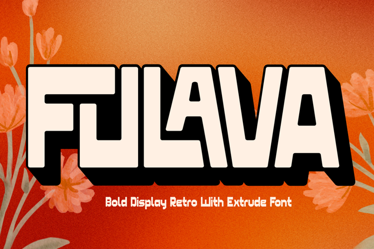 Preview of Fulava Font