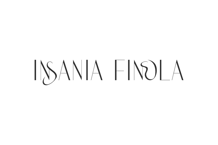 Preview of Insania Finola Font