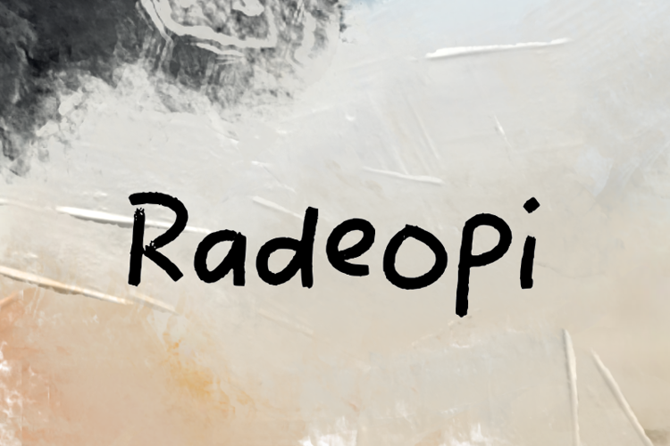 Radeopi Font