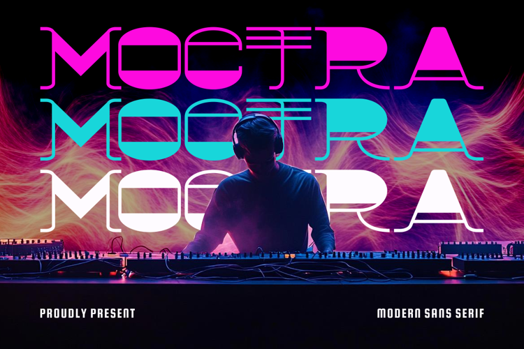 Preview of Moctra Font