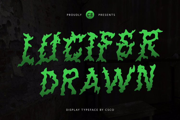 Preview of CS Lucifer Drawn Font