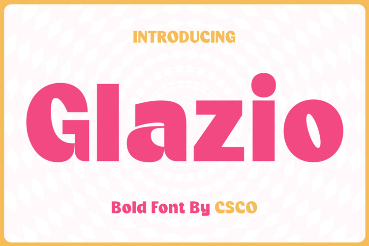 Glazio Font