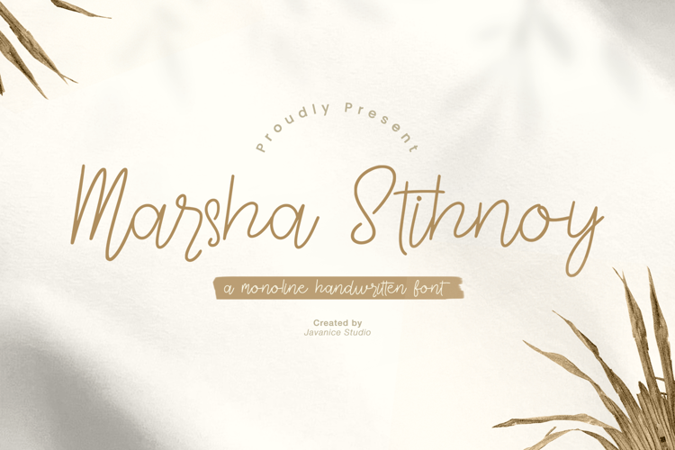 Marsha Sithnoy Font