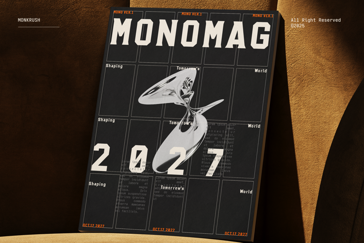 Preview of IT Monkrush Font