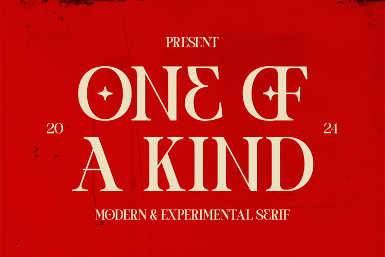 Preview of One of a kind | Lite Edition Font