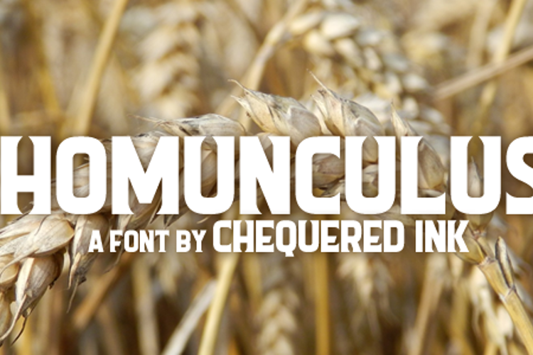 Homunculus Font