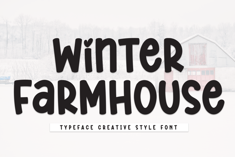 Preview of Winter Farmhouse Font