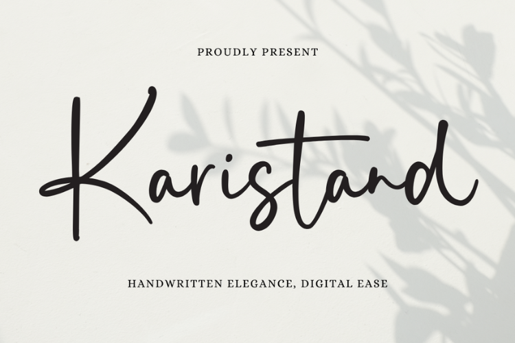 Karistand Font