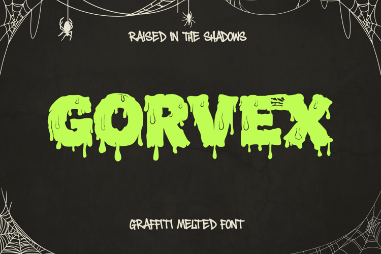 Preview of Gorvex Font