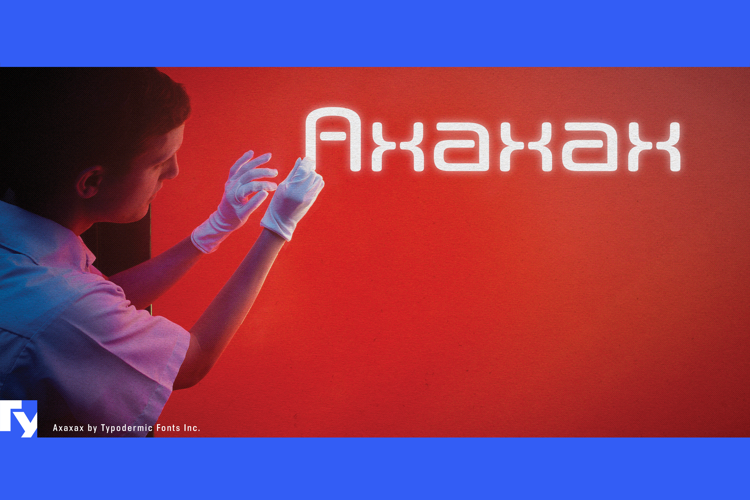 Preview of Axaxax Font