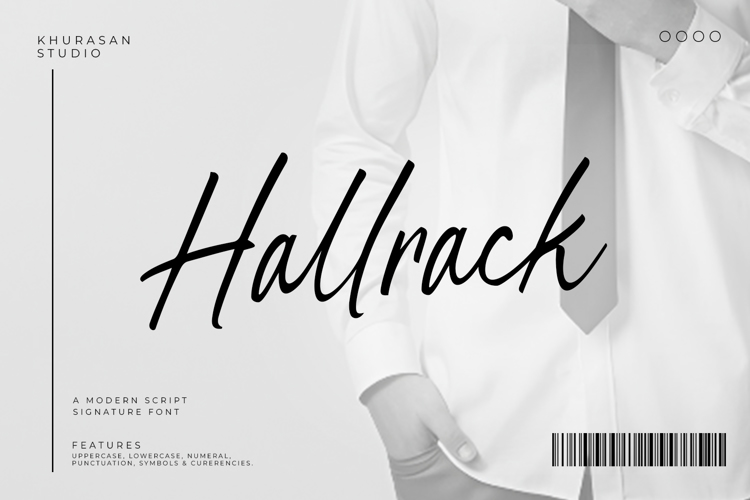 Preview of Hallrack Font