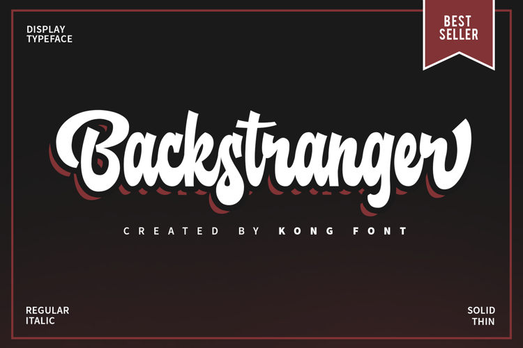 Backstranger Font