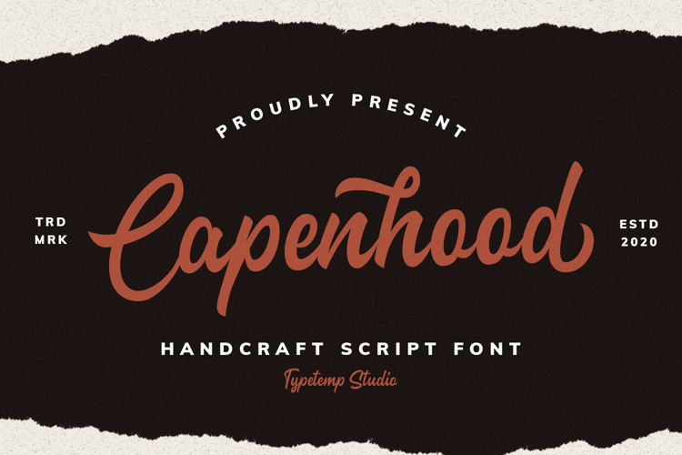 Capenhood Hand Letter Font