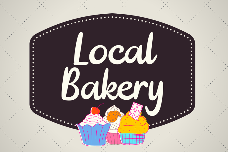 Local Bakery Font