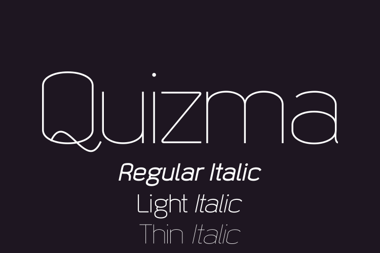 Quizma Font