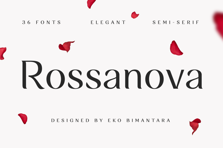 Rossanova Font