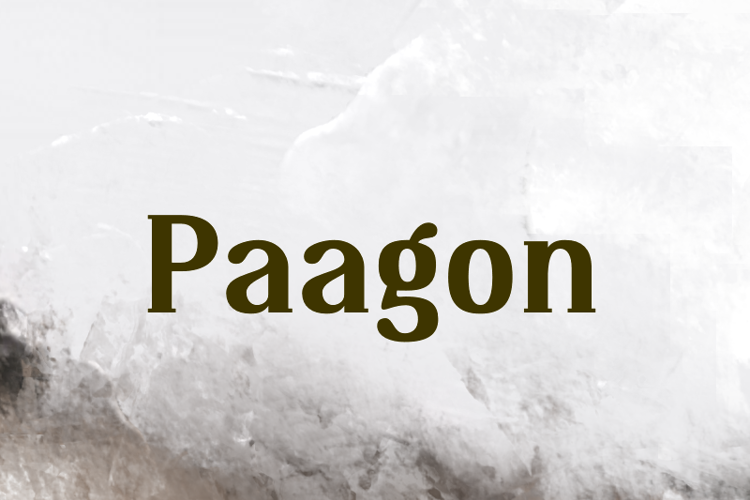 Paagon Font