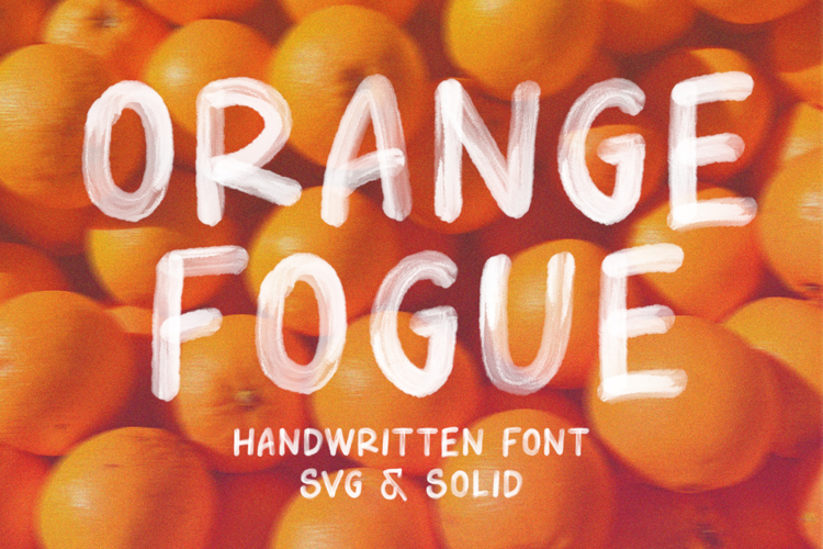Orange Fogue Font