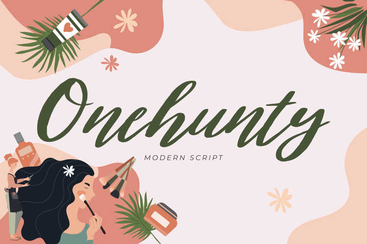 Onehunty Font