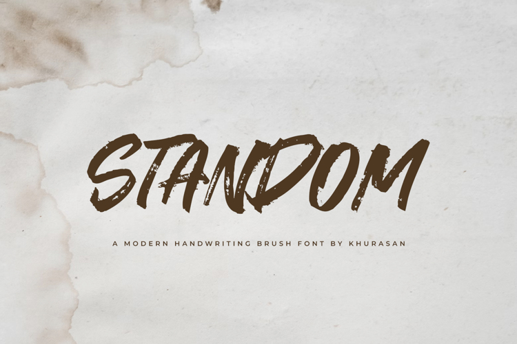 Preview of Standom Font